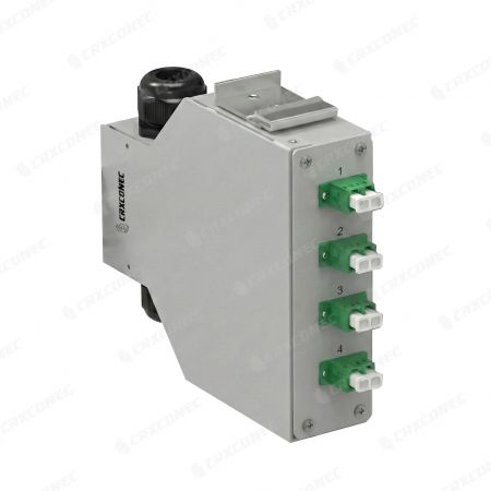 8C LC DIN 레일 광섬유 종단함 - 8C LC DIN 레일 광섬유 종단함